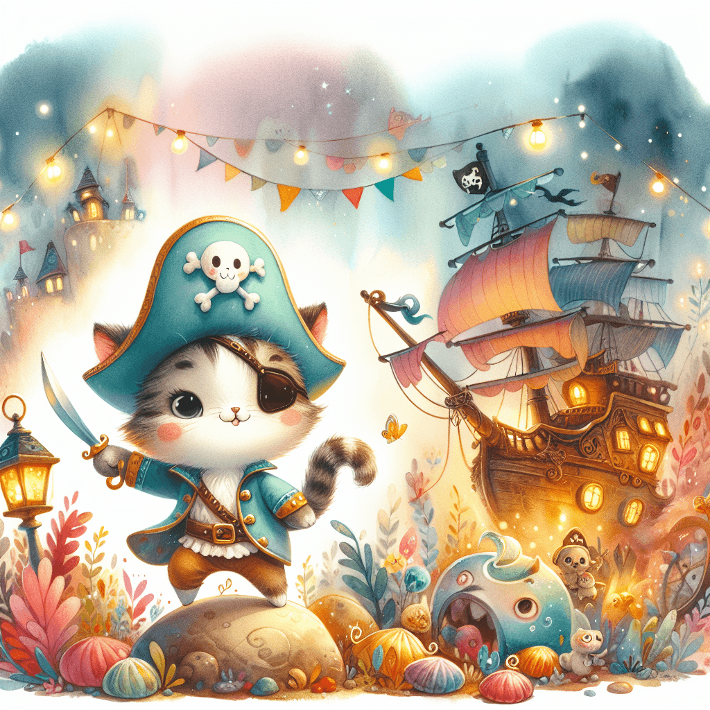 Ilustracja bajki w stylu Akwarela