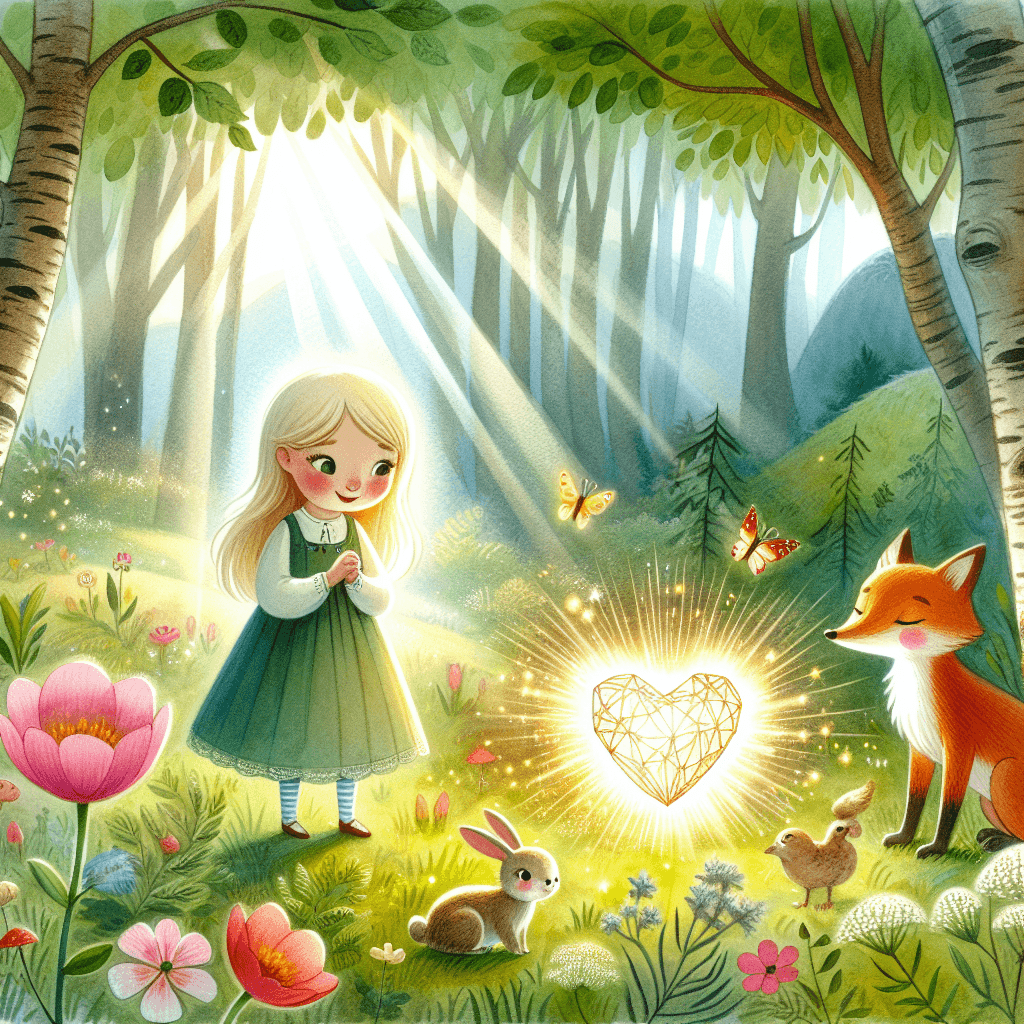 Ilustracja bajki w stylu Animacja 3D