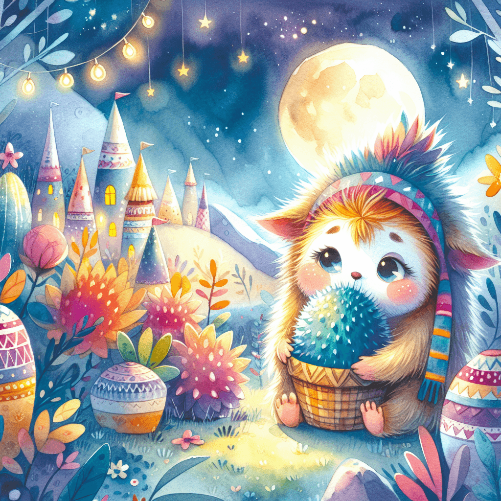 Ilustracja bajki w stylu Akwarela